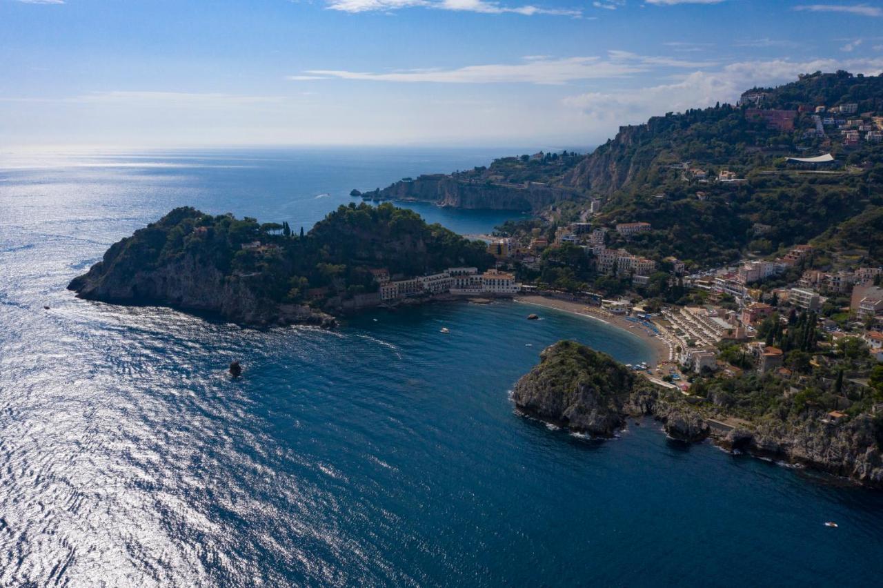 Fenetre Sur Le Blue Lägenhet Taormina Exteriör bild